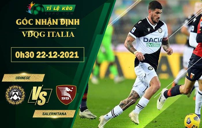 soi kèo Udinese vs Salernitana