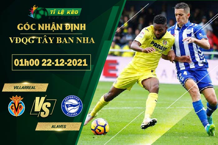 soi kèo Villarreal vs Alaves