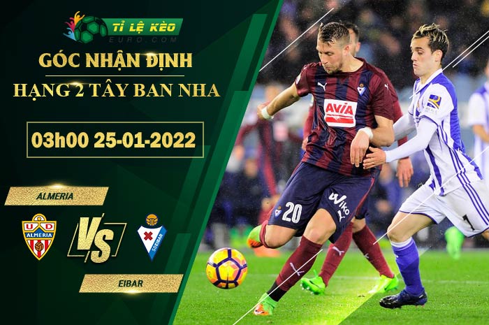soi kèo Almeria vs Eibar