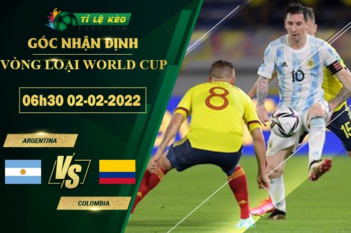 soi kèo Argentina vs Colombia