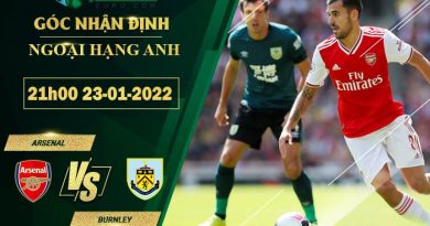 chi tiết kèo đấu Arsenal vs Burnley