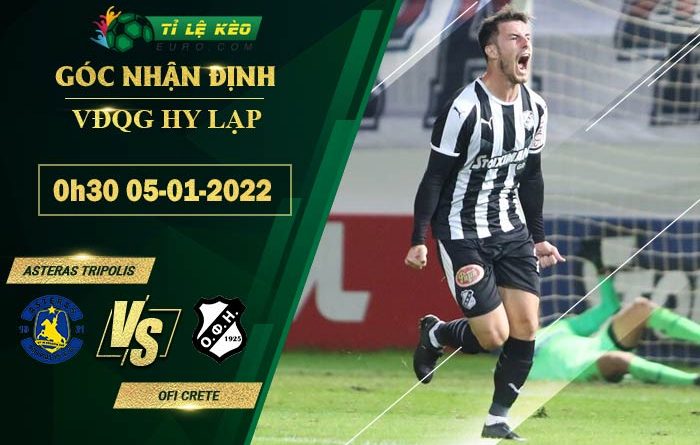soi kèo Asteras Tripolis vs OFI Crete