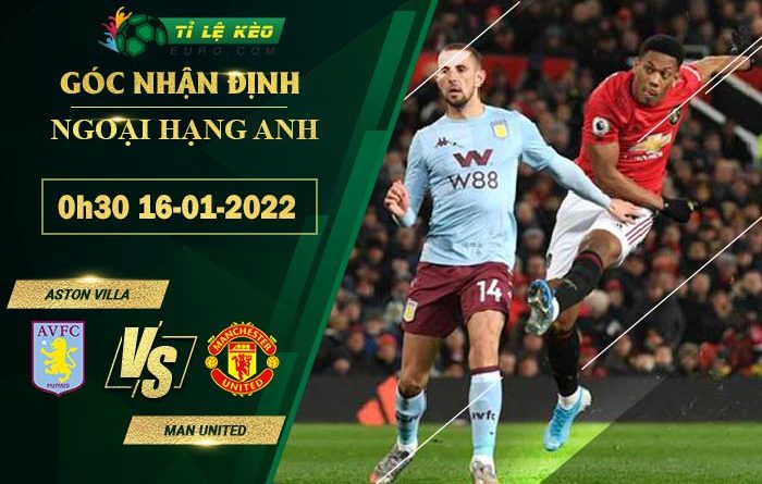 soi kèo Aston Villa vs Man United