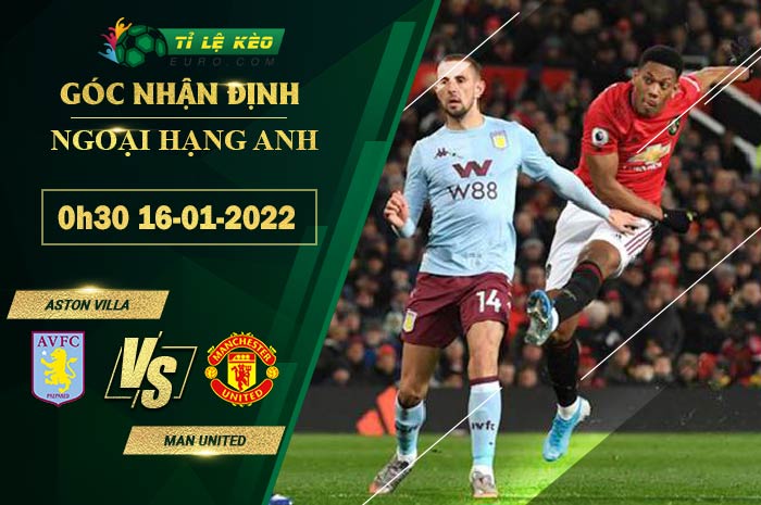 soi kèo Aston Villa vs Man United