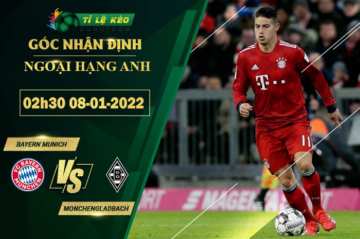 soi kèo Bayern Munich vs Monchengladbach