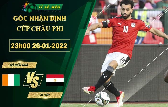 soi kèo Bờ Biển Ngà vs Ai Cập