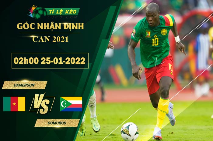 soi kèo Cameroon vs Comoros