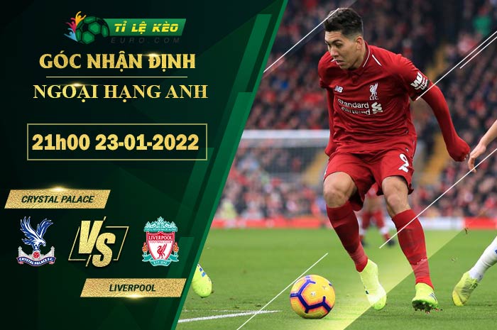 soi kèo Crystal Palace vs Liverpool