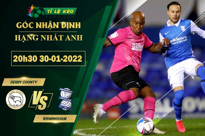 soi kèo Derby County vs Birmingham