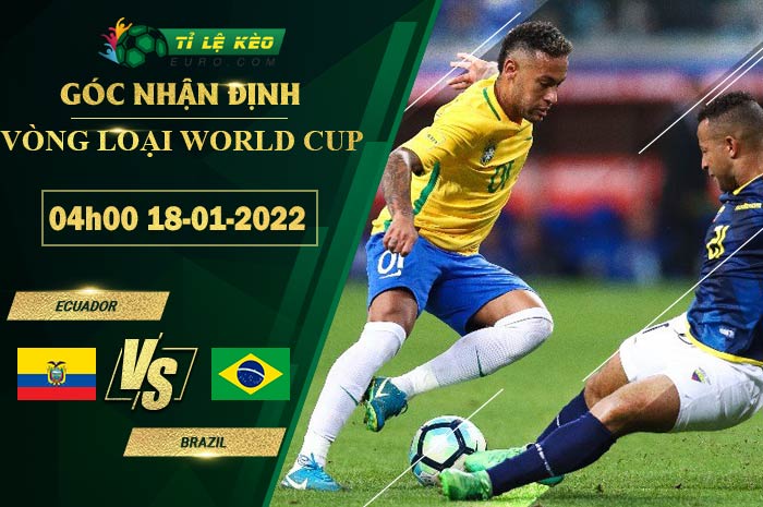 soi kèo Ecuador vs Brazil