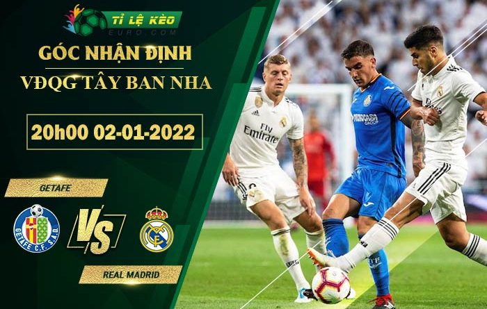 soi kèo Getafe vs Real Madrid