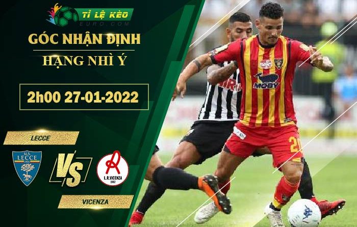 soi kèo Lecce vs Vicenza