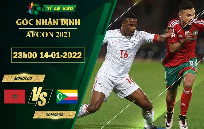 soi kèo Morocco vs Comoros