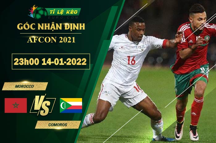 soi kèo Morocco vs Comoros