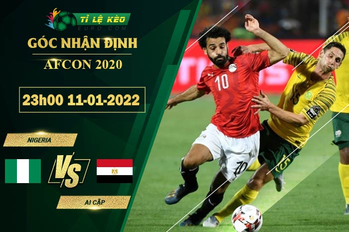 soi kèo Nigeria vs Ai Cập