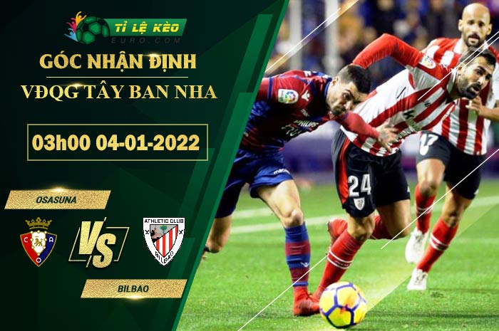 soi kèo Osasuna vs Bilbao
