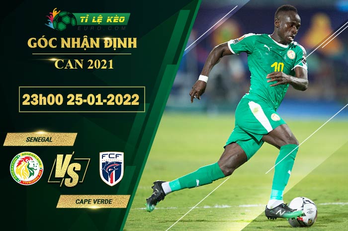 soi kèo Senegal vs Cape Verde