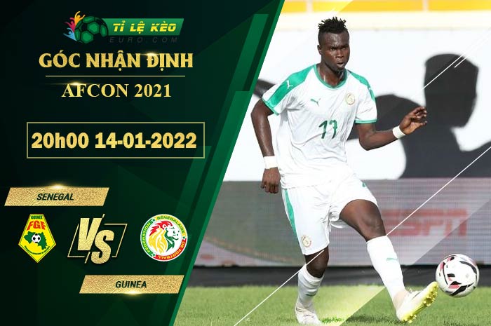 soi kèo Senegal vs Guinea