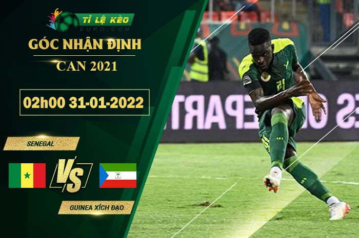 soi kèo Senegal vs Guinea