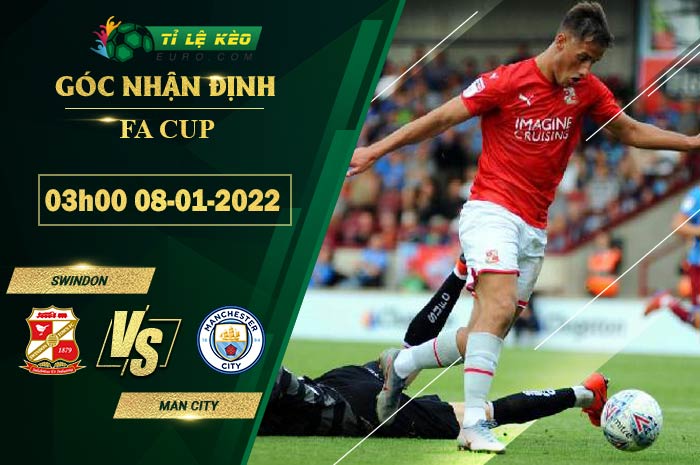 soi kèo Swindon vs Man City
