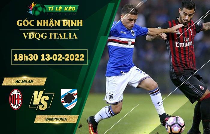 soi kèo AC Milan vs Sampdoria