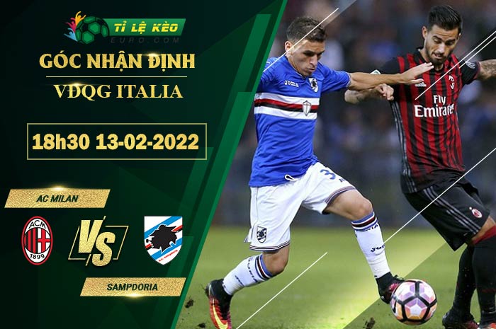 soi kèo AC Milan vs Sampdoria