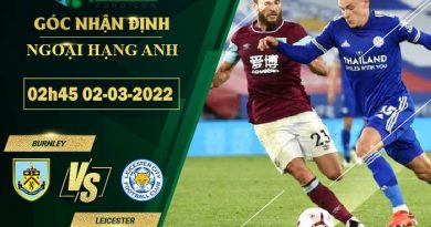 soi kèo Burnley vs Leicester