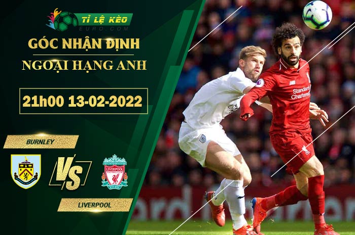 soi kèo Burnley vs Liverpool