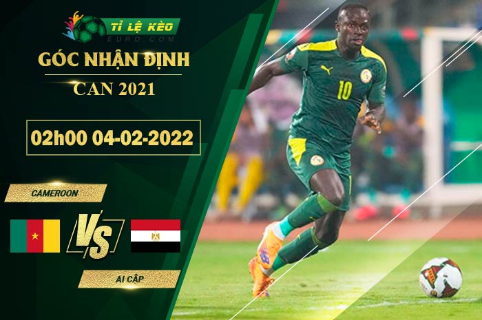 soi kèo Cameroon vs Ai Cập