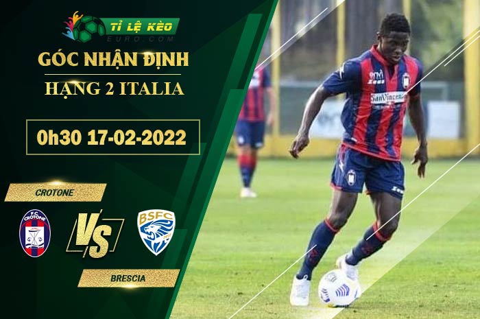 soi kèo Crotone vs Brescia