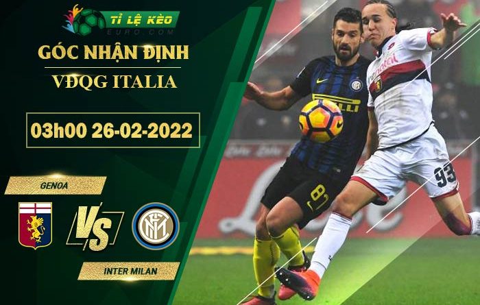 soi kèo Genoa vs Inter Milan