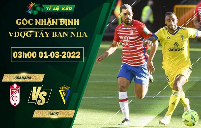 soi kèo Granada vs Cadiz