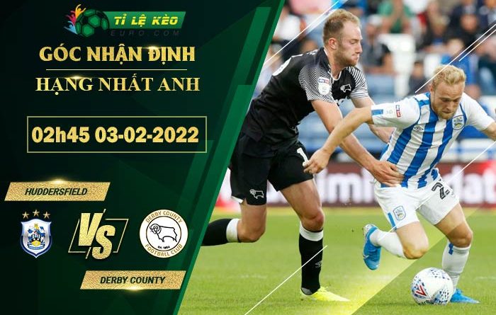 soi kèo Huddersfield vs Derby County