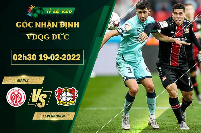 soi kèo Mainz vs Leverkusen