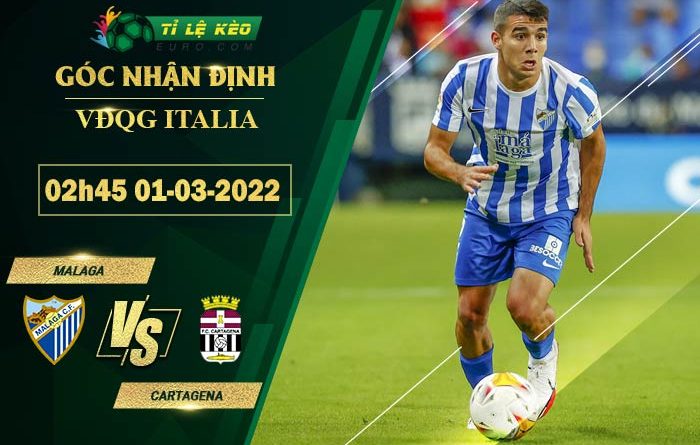 soi kèo Malaga vs Cartagena