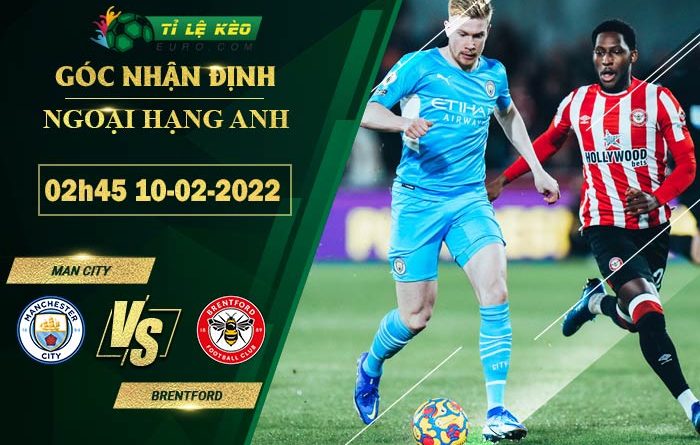 soi kèo Man City vs Brentford