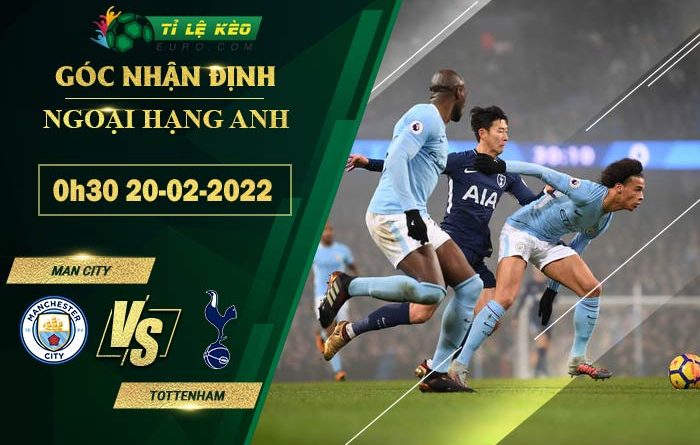 soi kèo Man City vs Tottenham