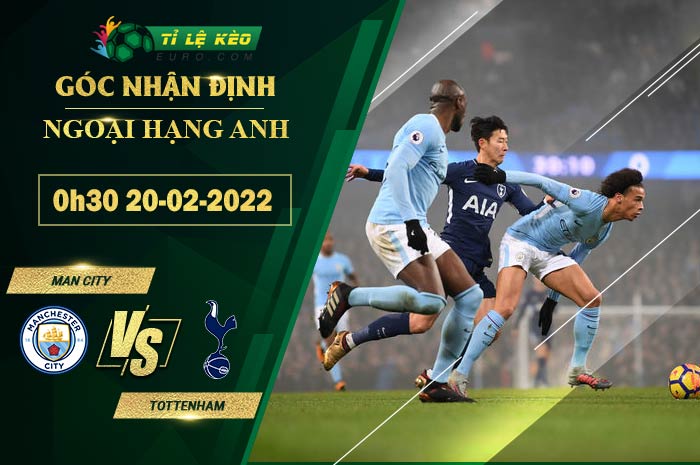 soi kèo Man City vs Tottenham