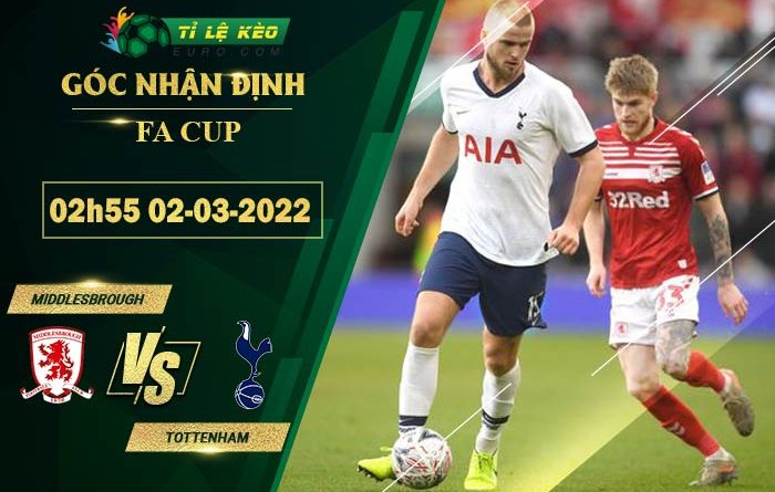 soi kèo Middlesbrough vs Tottenham
