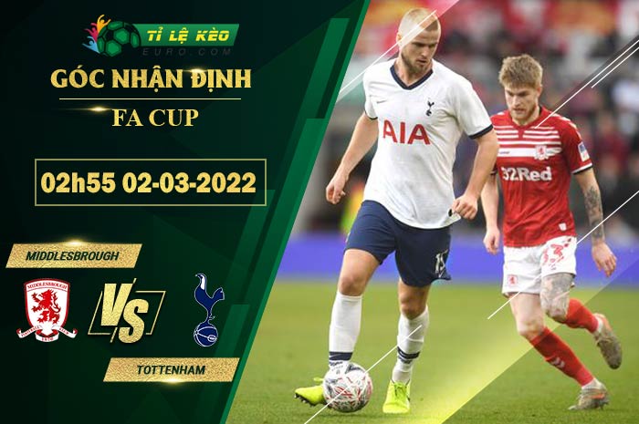 soi kèo Middlesbrough vs Tottenham