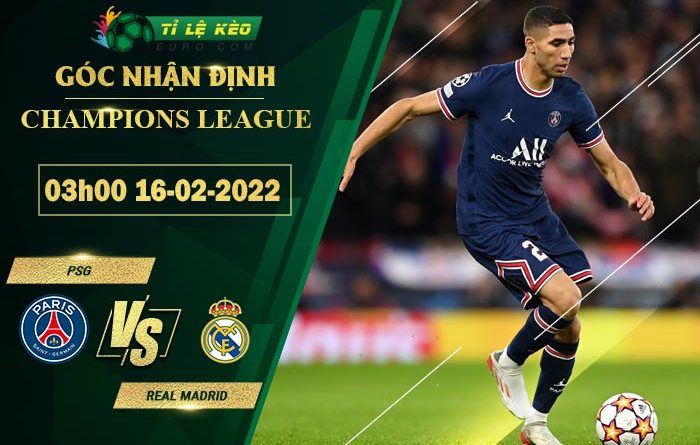 soi kèo PSG vs Real Madrid