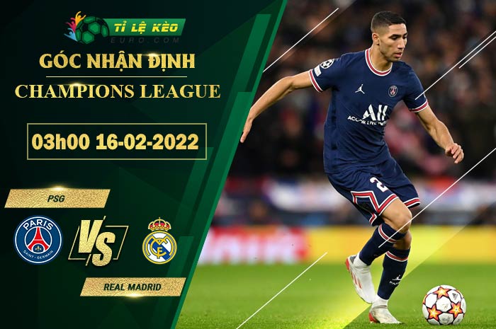 soi kèo PSG vs Real Madrid