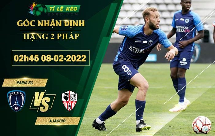 soi kèo trận đấu Paris FC vs Ajaccio
