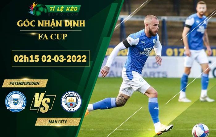 soi kèo Peterboroughvs Man City