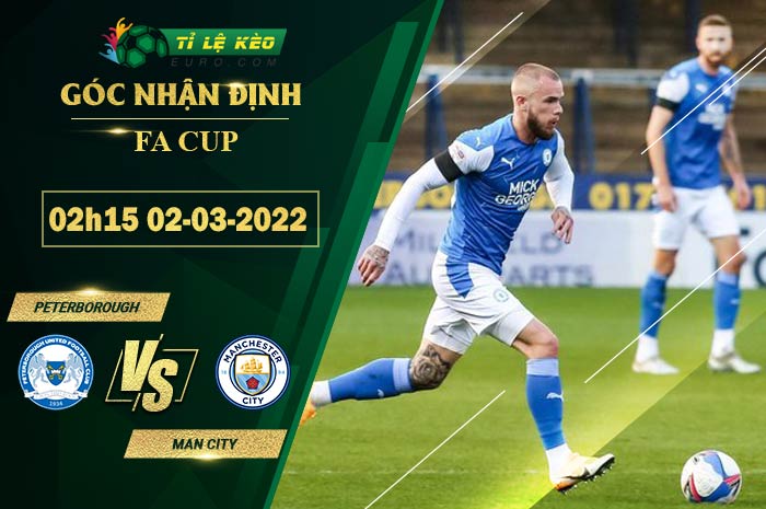 soi kèo Peterboroughvs Man City