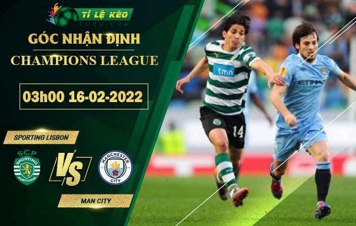 soi kèo Sporting Lisbon vs Man City