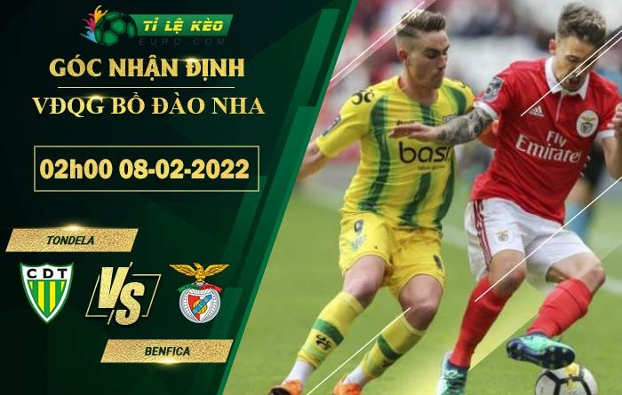 soi kèo trận đấu Tondela vs Benfica