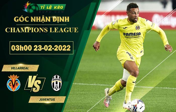 soi kèo Villarreal vs Juventus