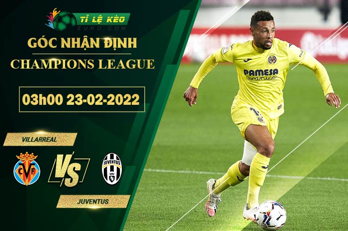 soi kèo Villarreal vs Juventus