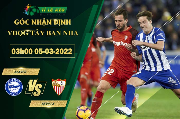 soi kèo Alaves vs Sevilla